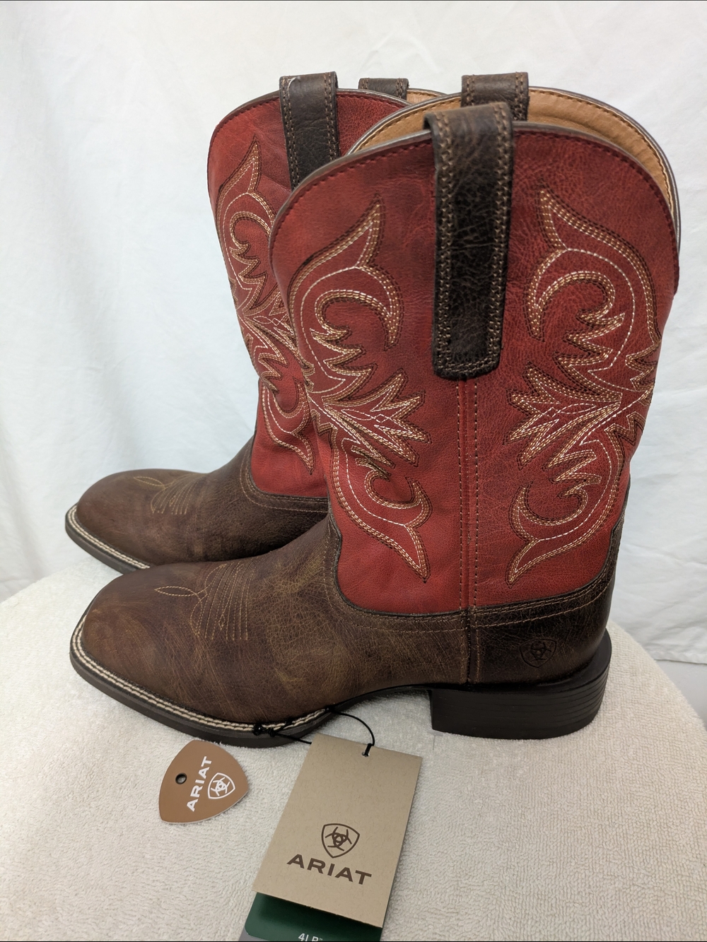 Ariat Sport Pardner Cowboy Boots Men 9D